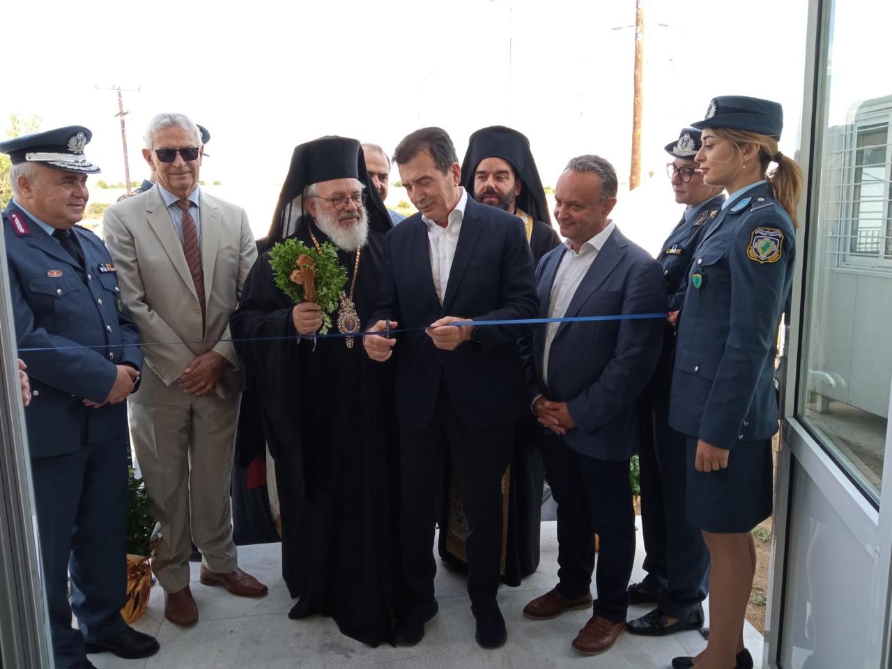 Εγκαινιάστηκαν οι νέες αστυνομικές δομές στο Διδυμότειχο από τον Μιχάλη Χρυσοχοΐδη